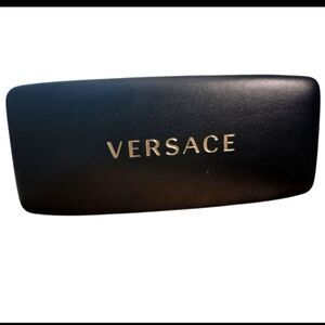 VERSACE Glasses Case- Black And gold